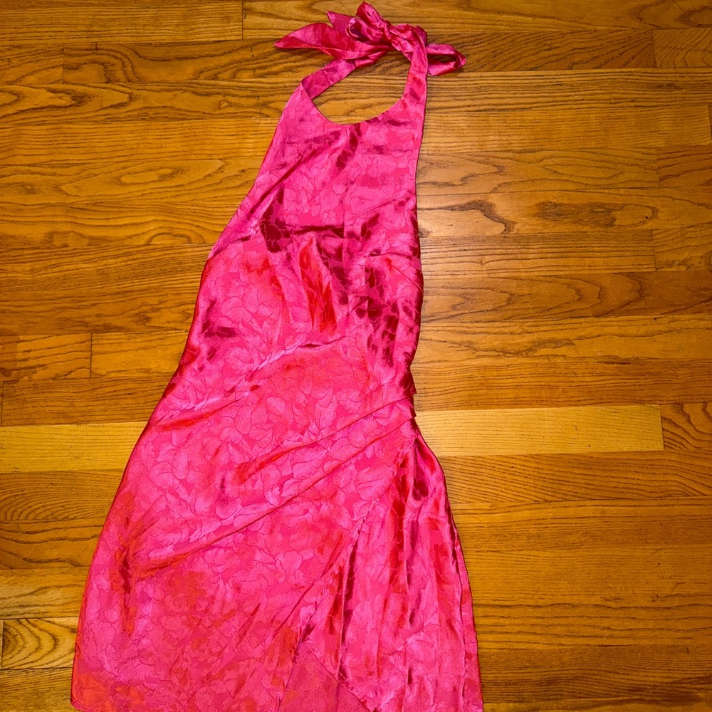 Hello Molly Pink Mini Dress
